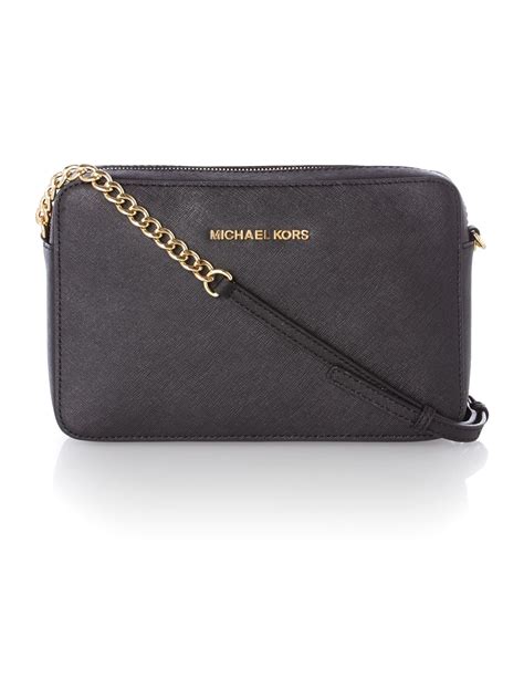 michael kors plain black bag|michael kors small black bag.